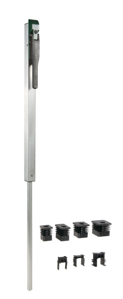 Suby-Kantriegel, Gehäuse grün, Hebel schwarz